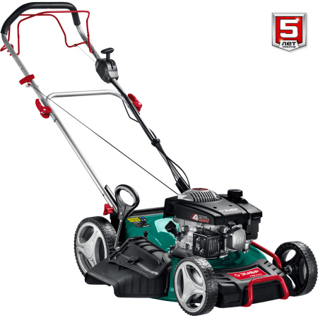 510 мм 6.5 л.с. самоходная газонокосилка бензиновая, ЗУБР