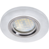 Светильник MR16 GU5.3 DL1650 Круг Стекло Матовый/Хром 25x95