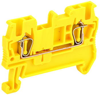 Клемма пружинная КПИ 2в-1,5 17,5А желтая IEK