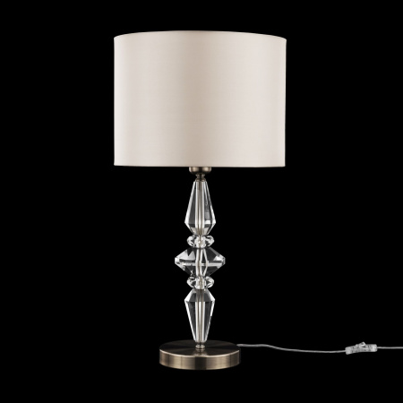 Настольная лампа 1*E27 40Вт Бронза IP20 Monte Carlo DIA091TL-01BZ Maytoni