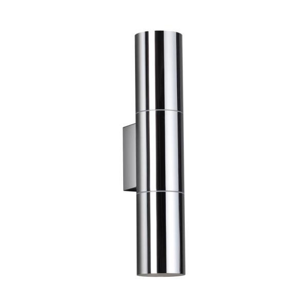 Настенный св-к IP44 LED E27 max 2*7W BAZEL хром/металл ODEON LIGHT
