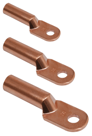 Наконечник кабельный DT-300 медный прессованный (нов) IEK