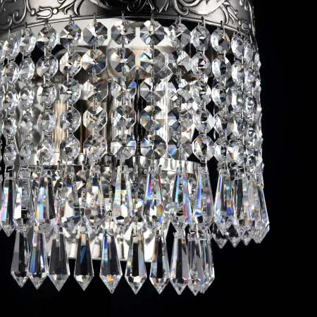 Бра 1*E27 60Вт Никель Антик IP20 Palace DIA890-WL-01-N Maytoni