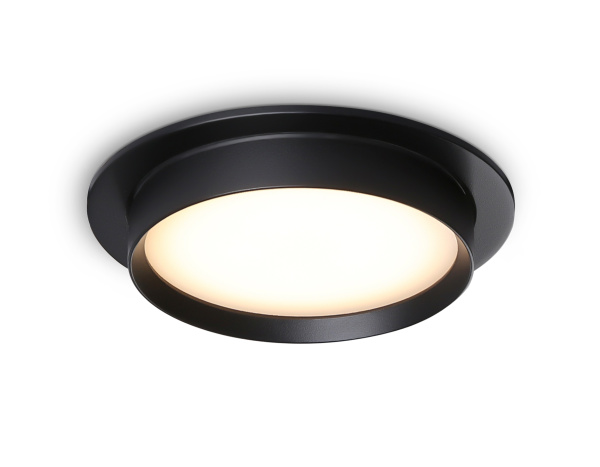 Светильник встраиваемый TN5227 BK черный GX53 D110*35 Ambrella Light