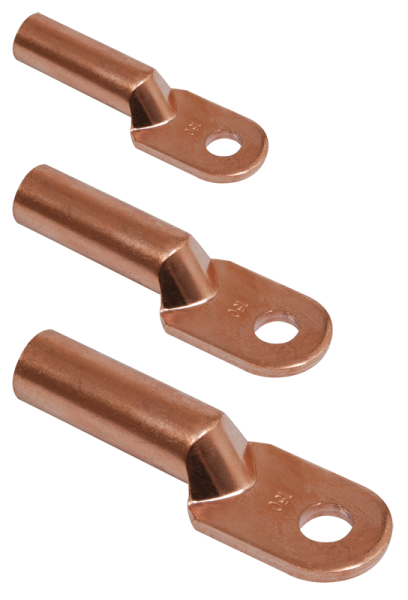 Наконечник кабельный DT-16 медный прессованный (нов) IEK Наконечник кабельный DT-16 медный прессованный (нов) IEK