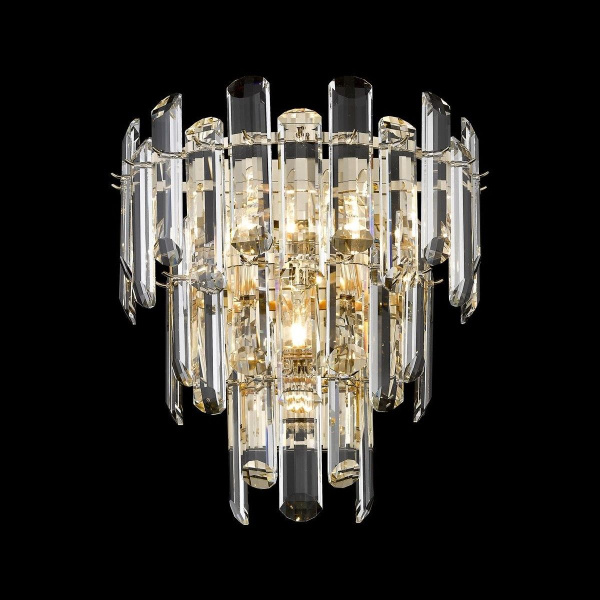 Бра Золото/Прозрачный E14 3*40Вт WE107.03.301 WERTMARK