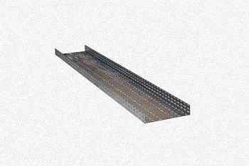 Лоток глухой ЛМГ 300х80х3000 УХЛ1, оцинкованный лист, S1,5