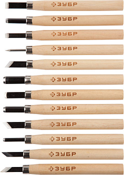 Резцы "ЭКСПЕРТ" фигурные профессиональные, 12шт ЗУБР