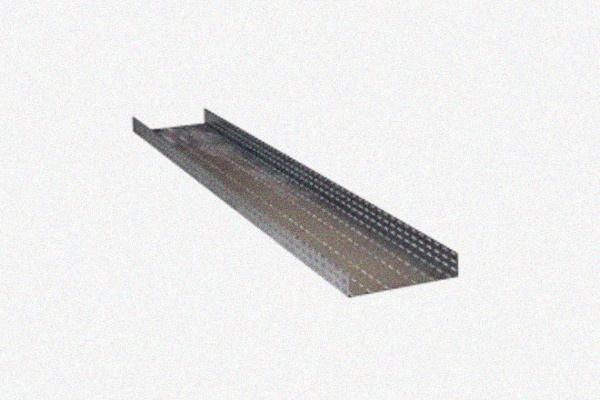 Лоток глухой ЛМГ 300х80х3000 УХЛ1, оцинкованный лист, S1,5