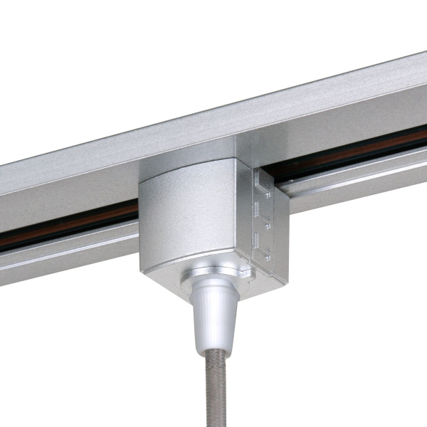 Коннектор для однофазного шинопровода серебряный IP20 (a051729) Elektrostandard