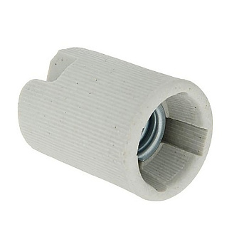 Патрон GLH-E14-CER-H-W, керамический, Е14, подвесной, белый, 1/400 General