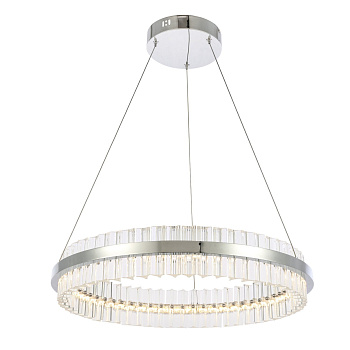 Светильник подвесной Хром/Прозрачный LED 1*44Вт 3000К SL383.113.01 ST LUCE
