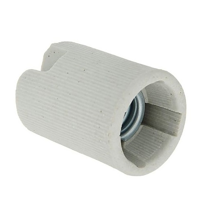 Патрон GLH-E14-CER-H-W, керамический, Е14, подвесной, белый, 1/400 General