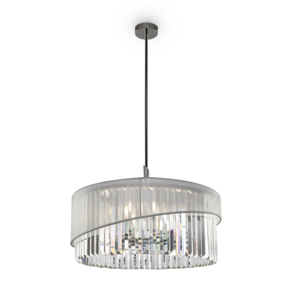 Люстра 8*E14 40Вт Хром IP20 Eclipse FR5170PL-08N Freya