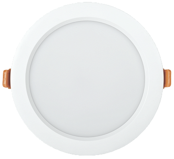 Светильник светодиодный ДВО 1821 PRO круг 24Вт 4000K IP54 белый IEK