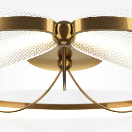 Потолочный светильник LED 45Вт Латунь IP20 Breeze MOD281CL-L45BS3K Maytoni