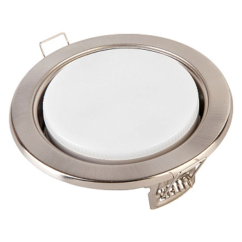 Светильник встраиваемый GCL-10GX53-H38-SN сатин-никель 10/10 General