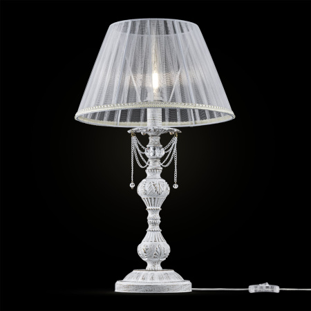 Настольная лампа 1*E14 40Вт Белый IP20 Lolita ARM305-22-W Maytoni