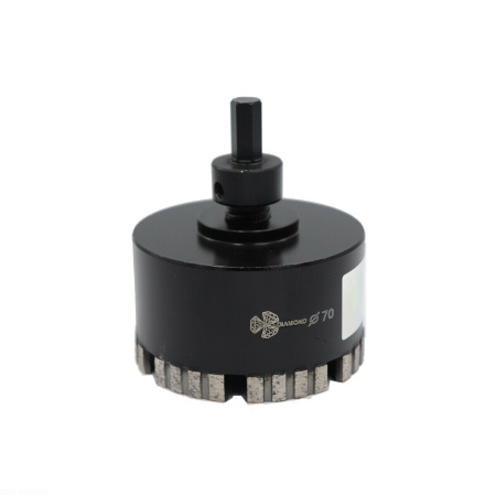 Коронка алмазная по керамограниту 70 мм Grand Ultra GCB570 Trio-Diamond