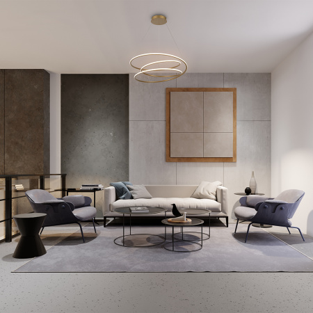 Подвесной светильник 3*LED 78Вт Латунь IP20 Nola MOD100PL-L88BSK1 Maytoni