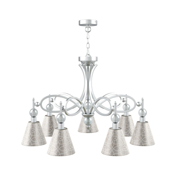 Люстра 7*E14 40Вт Хром IP20 Eclectic 7 M2-07-CR-LMP-O-4 Maytoni