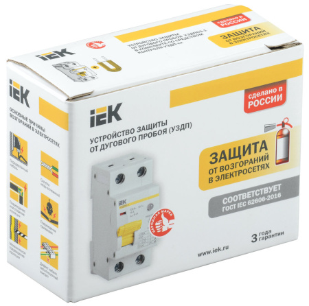 Устройство защиты от дугового пробоя УЗДП63-1 32А IEK