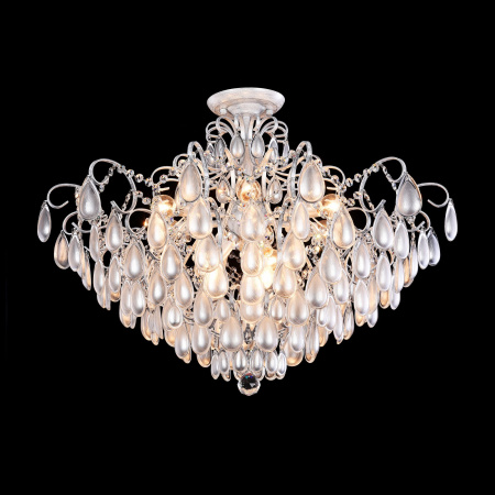 Люстра 9*E14 40Вт Серебро IP20 Chabrol FR2302CL-09S Freya