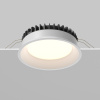 Встраиваемый светильник LED 18Вт Белый IP44 Downlight DL055-18W3-4-6K-W Technical Maytoni