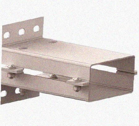 Лоток присоединительный ЛПС 400х100 УТ1,5 оцинкованный лист, S2,0