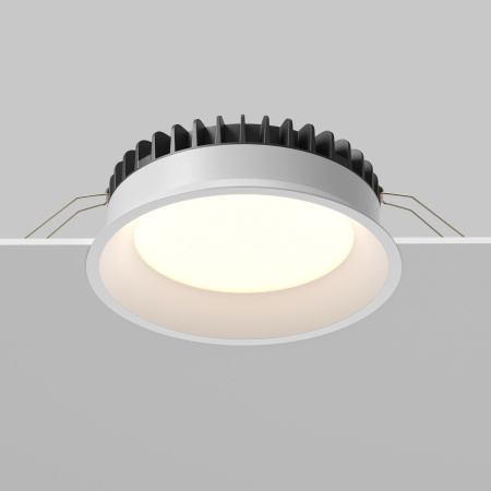 Встраиваемый светильник LED 18Вт Белый IP44 Downlight DL055-18W3-4-6K-W Technical Maytoni