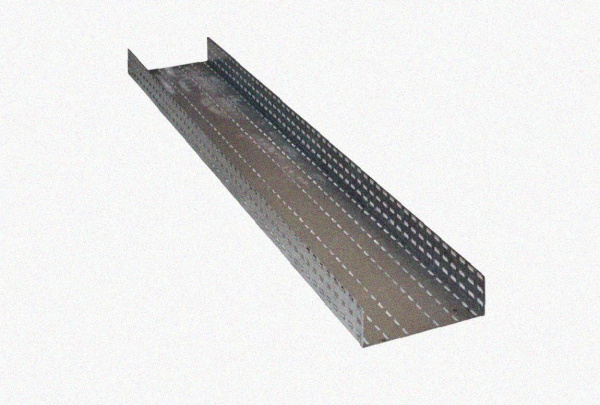 Лоток перфорированный ЛМ 300х150х2000 У3, окрашенный, S1,5