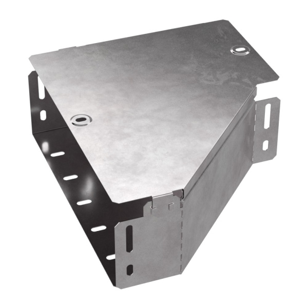 Переходник левый с крышкой Стандарт 300х150х100 Промрукав Переходник левый с крышкой Стандарт 300х150х100 Промрукав