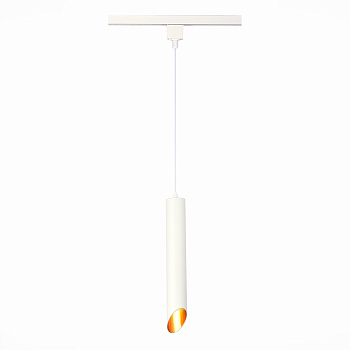 Светильник трековый Белый GU10 1*50Вт IP20 D60xH400 220В Без ламп ST152.516.01 ST LUCE