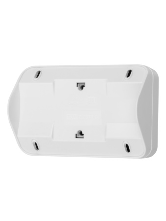 Розетка угловая двойная 2П+З открытой установки с з/ш IP20 250В 16А белая "Ладога" TDM