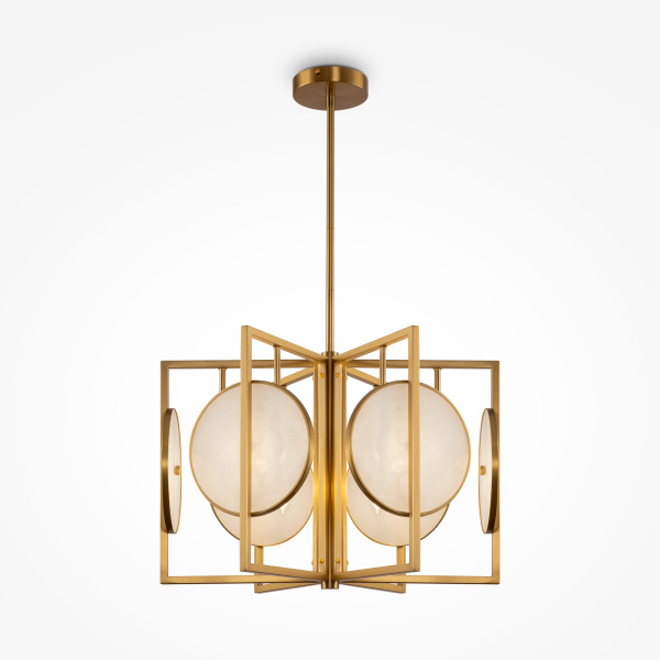 Подвесной светильник 6*E14 40Вт Золото IP20 Marmo MOD099PL-06G Maytoni