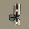 Бра с выкл.E14 2*60W ORINOCO черный/дымчатый ODEON LIGHT