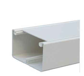 Кабель-канал DLP 50x80 - 1 секция - 1 крышка 65 мм - длина 2 м - белый Legrand