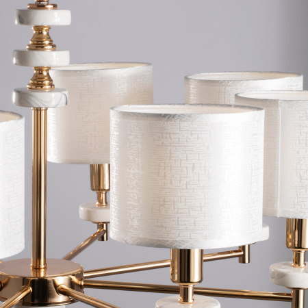 Люстра 8*E14 40Вт Золото IP20 Tiana FR5015PL-08G Freya