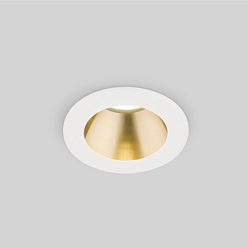 Встраиваемый точечный светодиодный светильник 7Вт 4200К белый, бронза IP20 (a056771) Elektrostandard