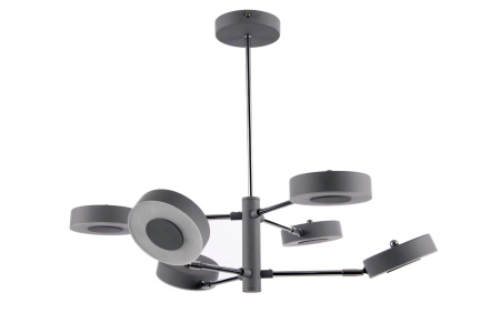 Люстра 66Вт 4000K Серый IP20 Gabby FR6009PL-L66GR Freya