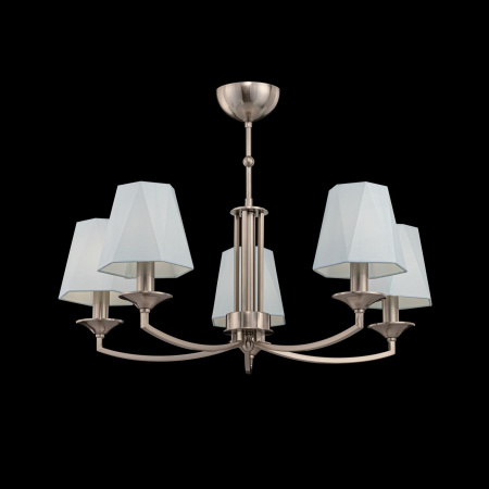 Люстра 5*E14 40Вт Никель IP20 Faina FR5086PL-05N Freya