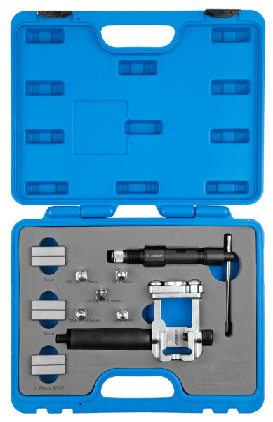 Развальцовка "ЭКСПЕРТ"для простых и двойных бортиков с углом90и115град на трубах с толщ стенки 0,7 и 1мм,4,75,5,6мм ЗУБР