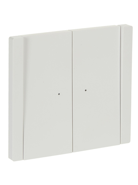 FORTE&PIANO Выключатель 2-клавишный проходной с индикацией 10А FP208 белый IEK