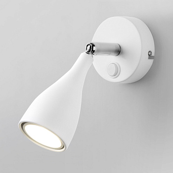 Настенный светильник 1*GU10 белый IP20 Klio MRL 1008 (a047850) Elektrostandard