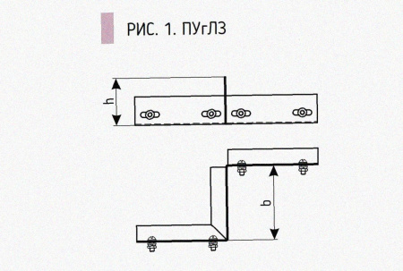 Соединитель-переходник замковый ПУгПЗ 110х80 УТ1,5, оцинкованный лист, S1,5