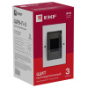 Щит распред, встраиваемый ЩРВ-П- 3 IP41 PROxima EKF