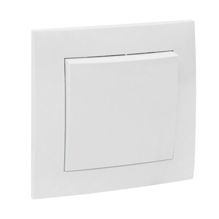 Валенсия Выключатель 1-кл, 10А белый EKF