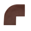 Угол внешний (16х16) (4 шт) темное дерево EKF-Plast