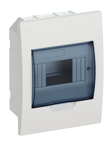 Корпус пластиковый ЩРВ-П-6 IP41 белый KREPTA 3 IEK