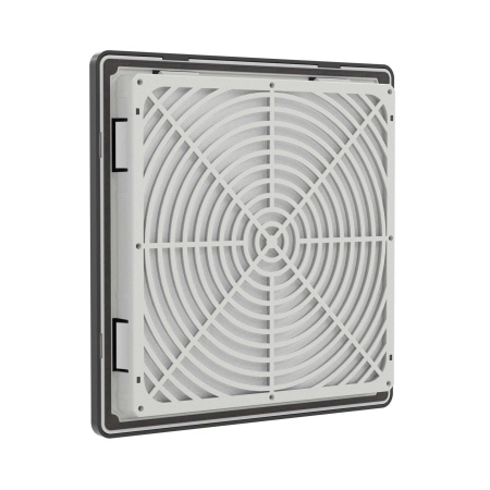 Вентиляционная решетка с фильтром RF 325x325 мм, IP54, RAL9005 DKC